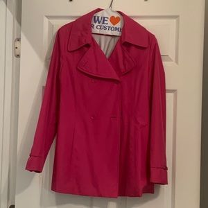 Calvin Klein short trench coat